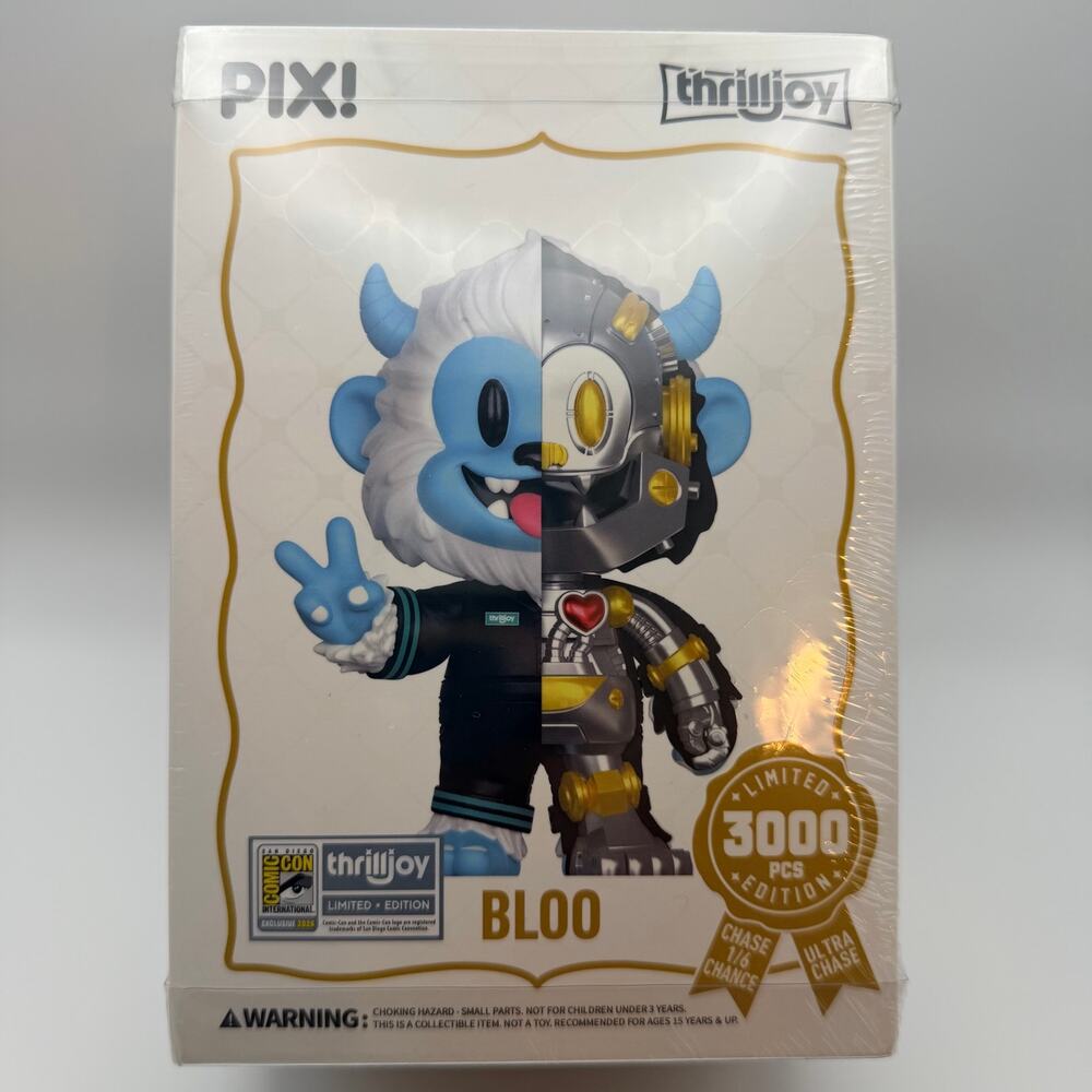 ThrillJoy Bloo SDCC 2026 Limited Edition 3000 Factory Sealed